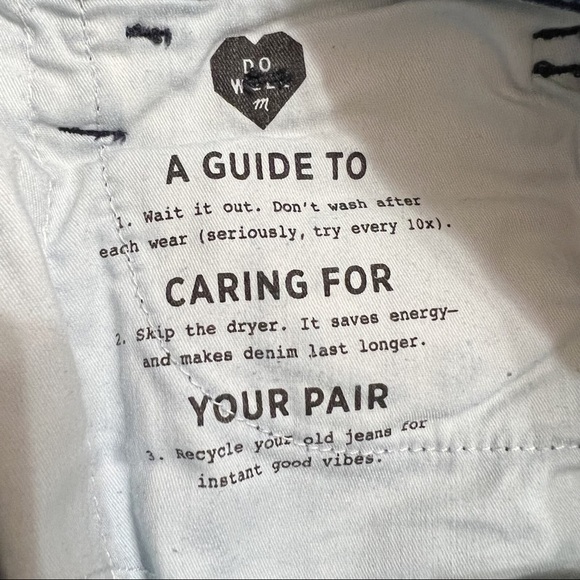 MADEWELL 9” High-Rise Skinny Jeans in Beattie Wash Size 25 - Picture 15 of 16